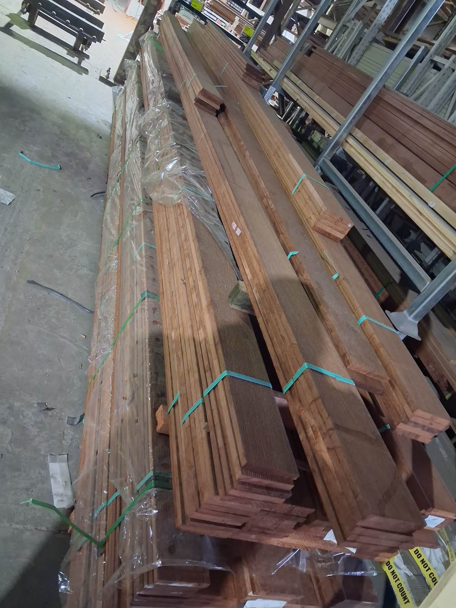 Timber stock at Woodman’s Trade Proserpine