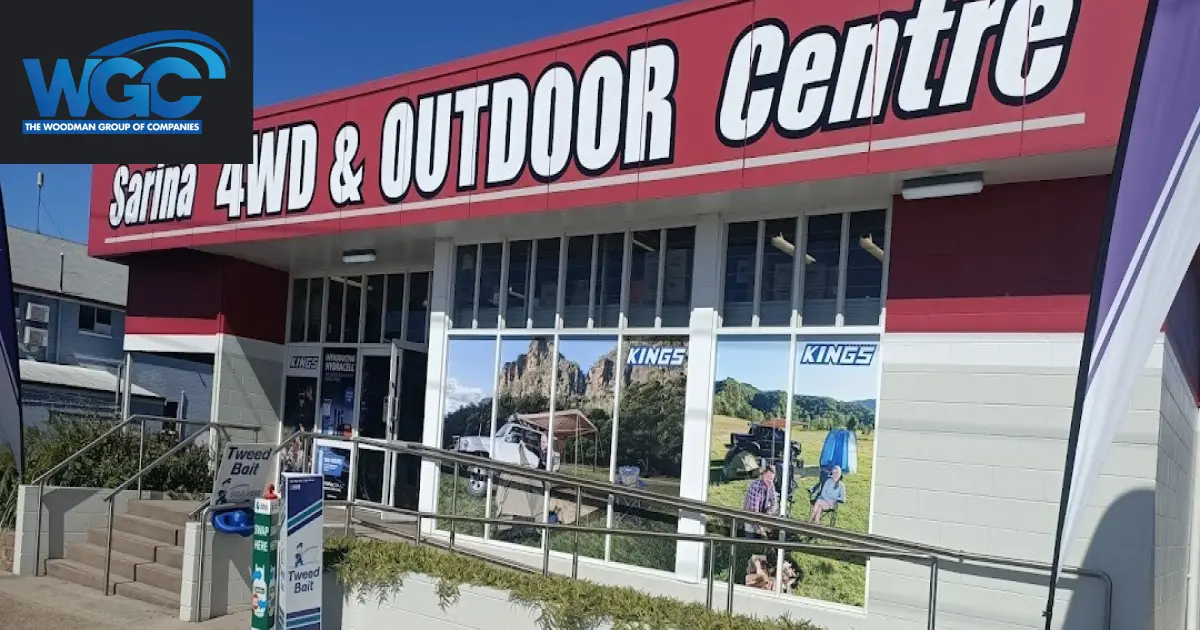 Woodman’s Sarina 4WD and Camping Centre storefront