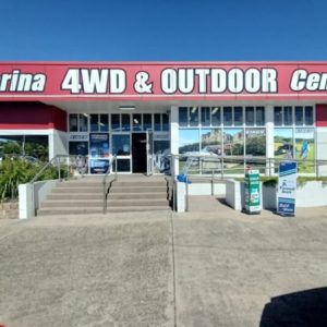 Camping and outdoor equipment at the Sarina store